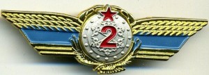 Нагрудный знак специалист 2 класса 