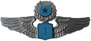 Нагрудный знак Пилот 1 класса  