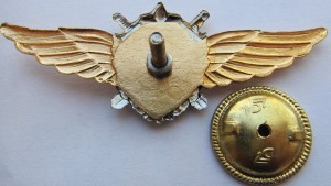 Нагрудный знак Летчик 1 класса 