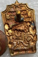 Нагрудный знак Отличник военного строительства 