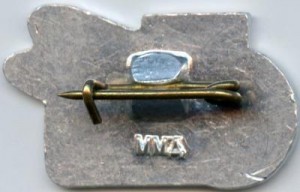 Нагрудный знак Восток 3 и Восток 4 август 1962 