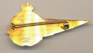 Badge MacRobertson Miller Airlines Stewardess 