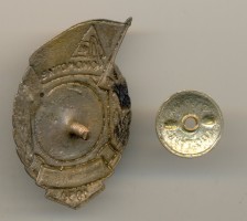 Нагрудный знак Локомотив бег чемпион 1950 