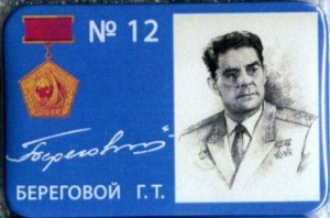 Нагрудный знак 12 Береговой Д.Т. 