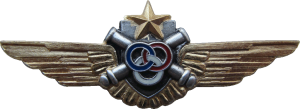 Нагрудный знак Пилот вертолета инструктор 