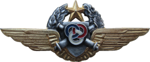 Нагрудный знак Пилот-наблюдатель инструктор 
