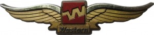 Нагрудный знак Western Air Lines 