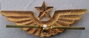 Нагрудный знак Эмаблема на тулью фуражки 