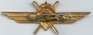 Нагрудный знак Летчик 3 класса 