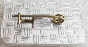 Нагрудный знак Самолёт  БУРЕВЕСТНИК 