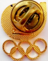 Нагрудный знак XXIV Летние Олимпийские игры 1988 Сеул 