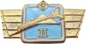 Нагрудный знак Пилот 2 класса 