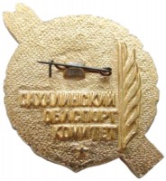 Нагрудный знак Сахалинская лыжня 1980 