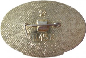 Нагрудный знак 12 Фестиваль молодёжи и студентов. Москва 1985 