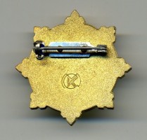Нагрудный знак 80 лет костанайской областной прокуратуре 