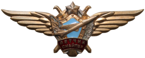 Нагрудный знак Летчик-снайпер 