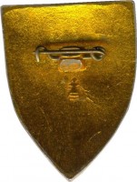 Нагрудный знак Год лошади 1990 