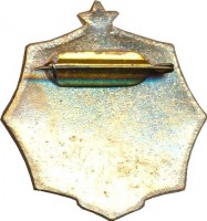 Нагрудный знак Первенство Ленинграда. 2 место, легкая атлетика (бег) 