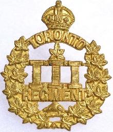 Знак 3ий батальон (Торонтскоий полка) Канадских экспедиционных сил