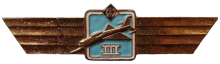 Знак Pilot 3rd class Знак Pilot 3rd class