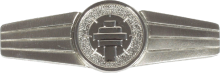 Знак Air traffic control, silver