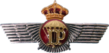 Знак PARACHUTE INSTRUCTOR RIGGER 