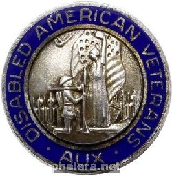 Знак DISABLED AMERICAN VETERANS AUX