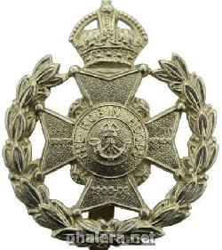 Нагрудный знак 7th Robin Hoods Battalion Sherwood Foresters Notts and Derby Cap Badge 