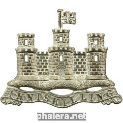 Знак Royal Inniskilling Fusiliers Irish Regiment