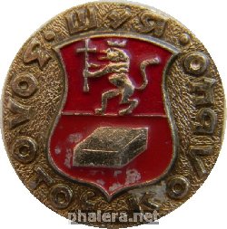 Нагрудный знак Шуя, Золотое кольцо 