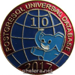 Знак Универсальная база данных PostgreSQL