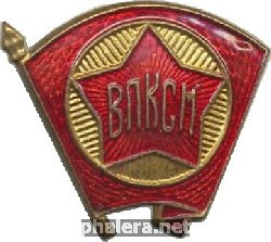 Нагрудный знак Влксм  