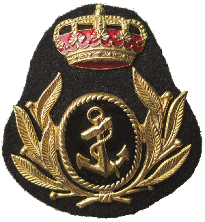 Знак Офицерска кокарда ВМС