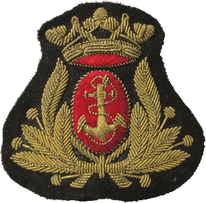 Знак Офицерская кокарда ВМС