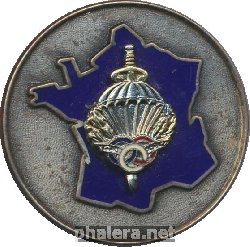 Знак Парашютный Французский Легион инструктор