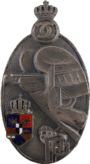 Знак Начальная военная подготовка 2 класса