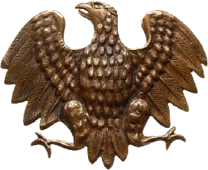 Badge 1st infantry division cap badge 