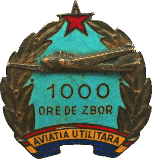 Знак 1000 flight hours
