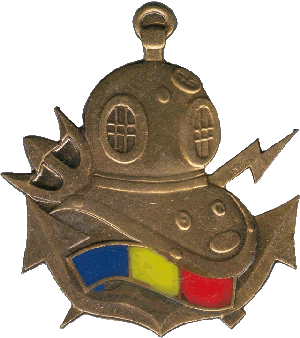 Знак Military diver 3rd class