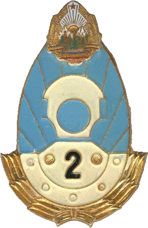 Знак Diver 2nd class