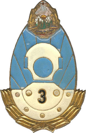 Знак Diver 3rd class