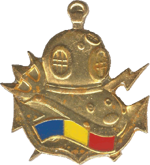 Знак Military diver 1st class