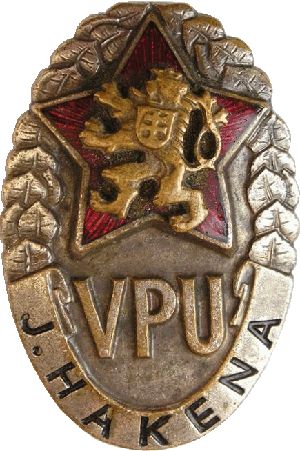 Знак Military Political School of J Haken