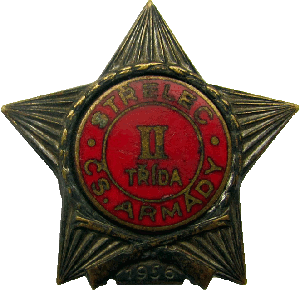 Знак Gunner 2nd class, 1956