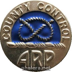 Знак Air Raid Precautions. Staffordshire County