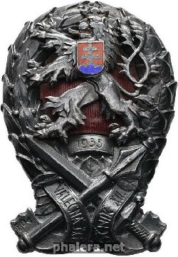 Нагрудный знак За окончание военной школы, 1933 