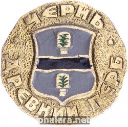 Нагрудный знак Чернь 