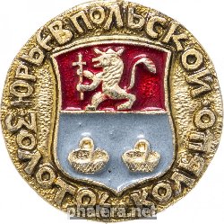 Нагрудный знак Юрьев-Польский 