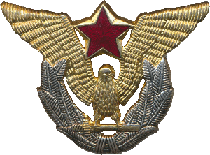 Знак Air force officer cap badge