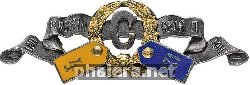 Нагрудный знак Брошь полковой дамы 171-го пехотного Кобринского полка 